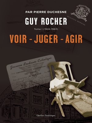 cover image of Guy Rocher, Tome 1